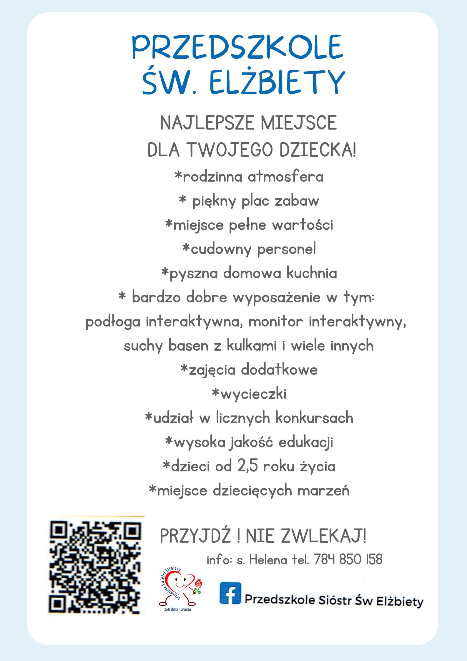 Zapisy dla nowych dzieci